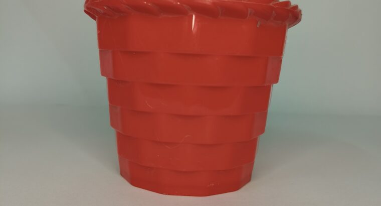 6 inch red brick pot