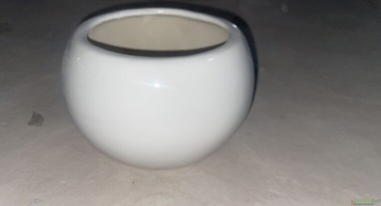 Apple ceramic pot